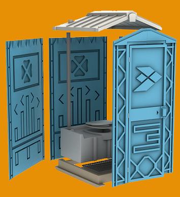 Туалетная кабина «Стандарт» Ecostyle фото 2