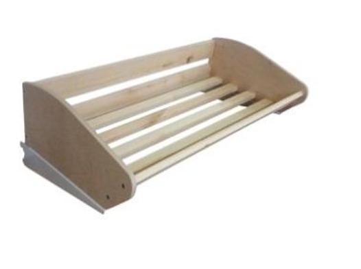 Прилавок-полка «Хлебные полки», 890х460х200 мм фото 1