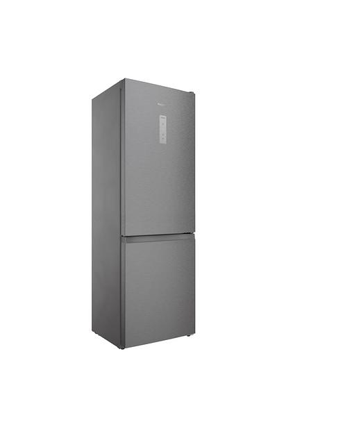 Холодильник Hotpoint HT 5180 MX 2-хкамерн. нержавеющая сталь/серебристый (двухкамерный) фото 1