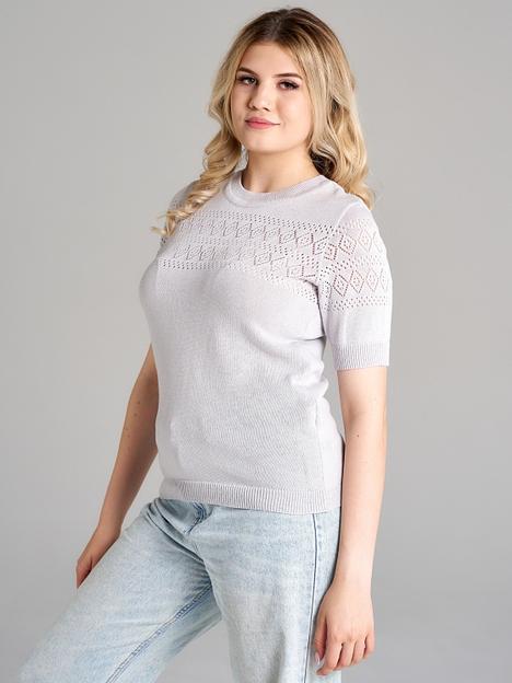 Кофта «Иона» серая ОПТ фото 3