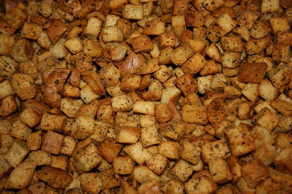 Пшеничные сухарики с шашлыком, 1 кг (мелкие кубики) ОПТ фото 3