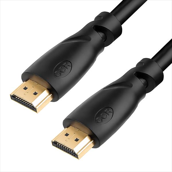 GCR Кабель 1.5m HDMI 1.4, 30/30 AWG, позолоченные контакты, FullHD, Ethernet 10.2 Гбит/с, 3D, 4K, экран (GCR-HM310-1.5m) фото 1