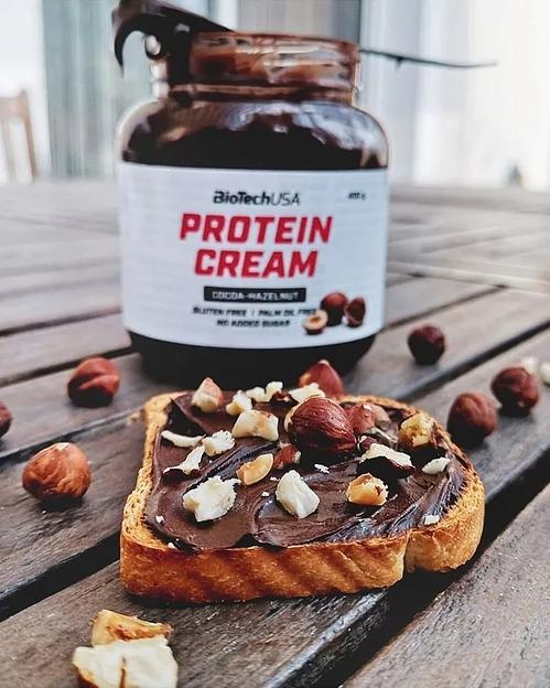 Шоколадная паста с протеином Protein Cream 200 г какао-фундук ОПТ фото 5