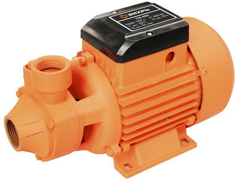 Садовый насос поверхностный Вихрь ПН-650 650Вт 3300л/час фото 1