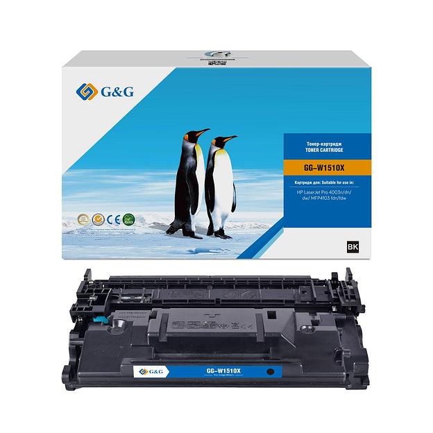 Картридж G&G, аналог HP W1510X 9700стр. с чипом фото 1