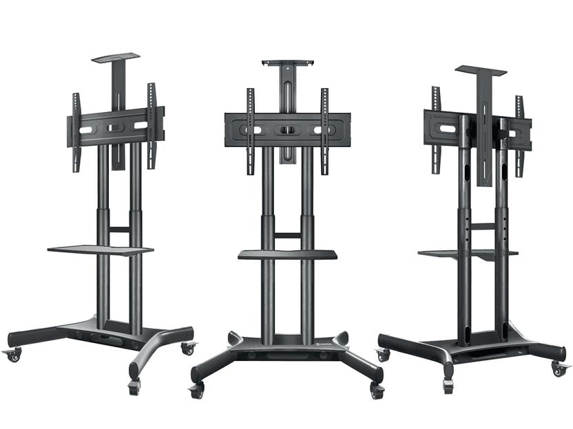 Мобильная стойка ONKRON TS1551чёрная фото 2