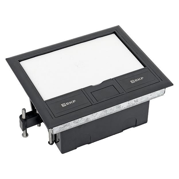 Лючок напольный C-Line 8 (с приборной рамкой) фото 2