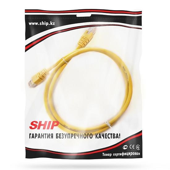 Патч Корд  SHIP  S7025YL0300-P  Cat.6  FTP  RJ-45  3 м  Жёлтый  Экранированный  Пол. пакет фото 2
