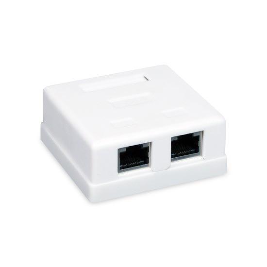 Розетка Настенная телекоммуникационная 2 Модуля SHIP A170 A170 фото 1