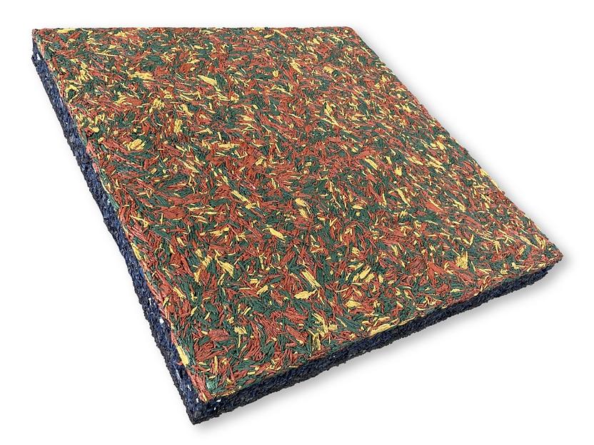 Резиновая плитка — «Осень» ОПТ  фото 1