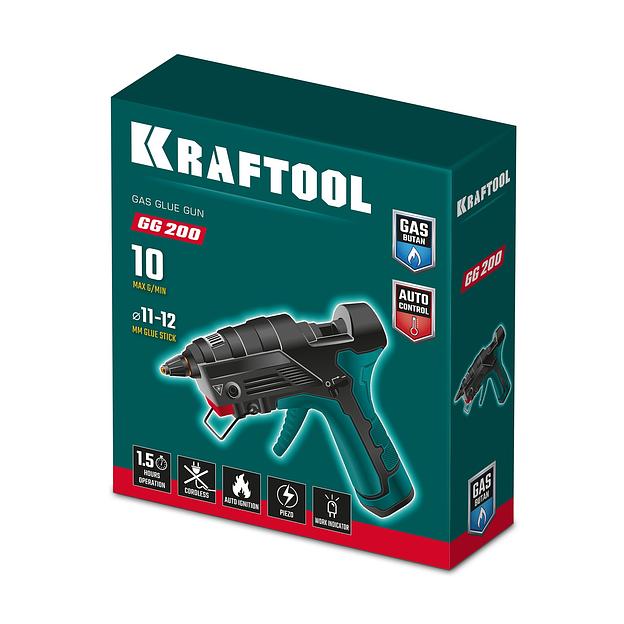 KRAFTOOL GG-200, 11 мм 200°C, термоклеящий газовый пистолет (55524) фото 10
