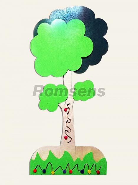 Декоративно-разививающая панель «Дерево» ОПТ фото 1