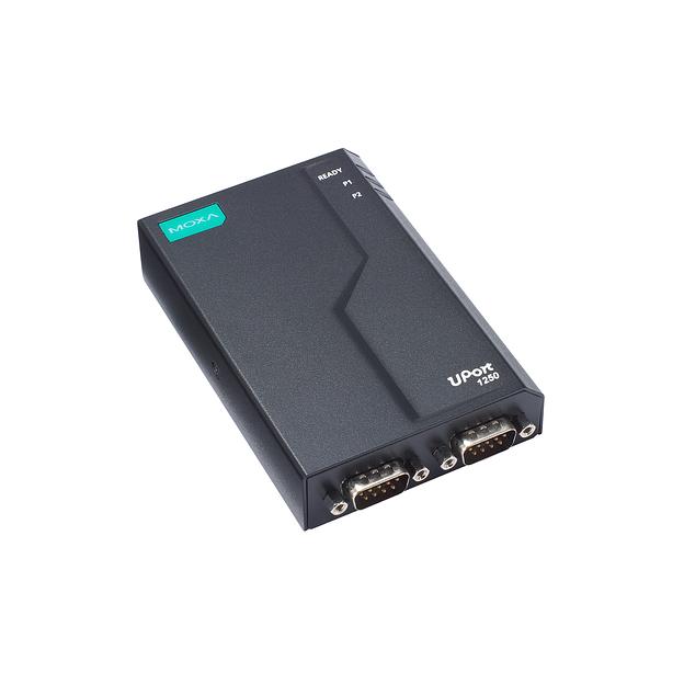 2-портовый преобразователь USB в RS-232/422/485, изоляция 2 кВ с расширенным диапазоном температур фото 1