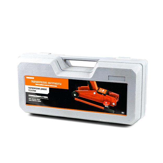 Гидравлический подкатной домкрат 2т 125-330мм Kingqueen QJD61A фото 10