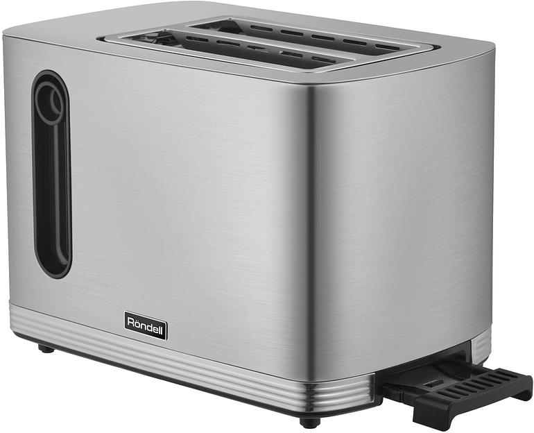 Тостер Rondell RDE-1201 800Вт стальной фото 5