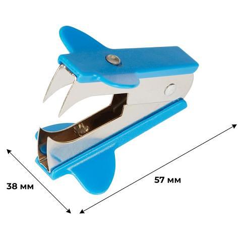 Антистеплер №10, 24/6, 26/6, синий, Attache Economy фото 1
