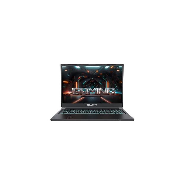 Ноутбук игровой Gigabyte G6 16", 2023, IPS, Intel Core i7 13620H 2.4ГГц, 10-ядерный, 32ГБ DDR5, 1ТБ SSD, NVIDIA GeForce RTX 4060 для ноутбуков - 8 ГБ, без операционной системы, черный [kf-h3kz894kd/32] фото 1