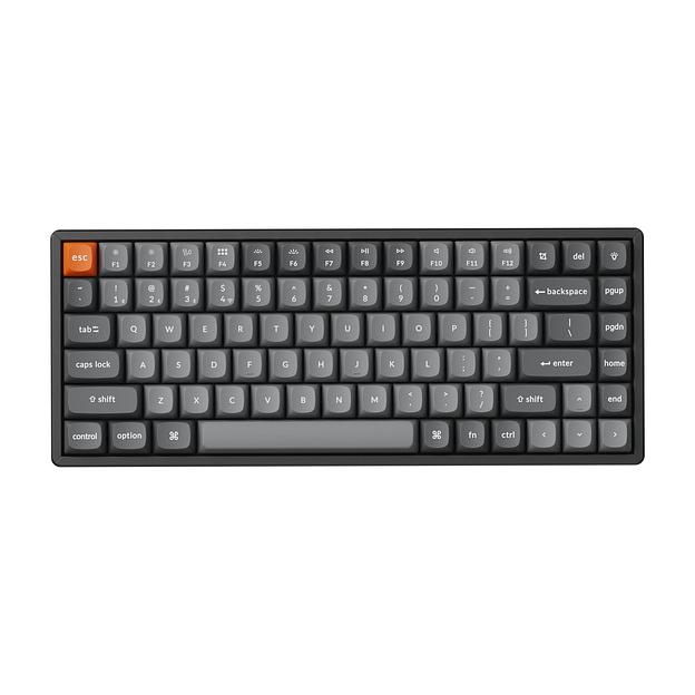 Беспроводная механическая клавиатура QMK Keychron K2 Max, 84 клавиши, While Led подсветка, Hot-swap, Keychron Banana Switch фото 1
