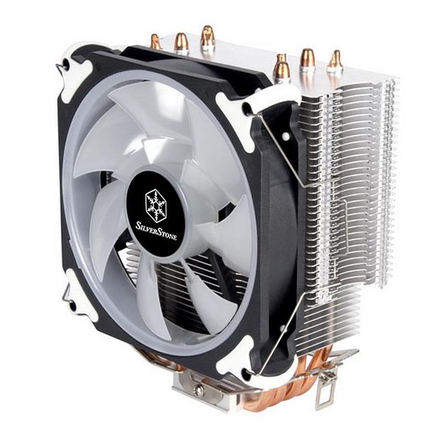 SST-AR12-RGB Argon CPU Cooler 4 Direct Contact Heatpipe, 120mm PWM RGB Fan, RTL {15} фото 2