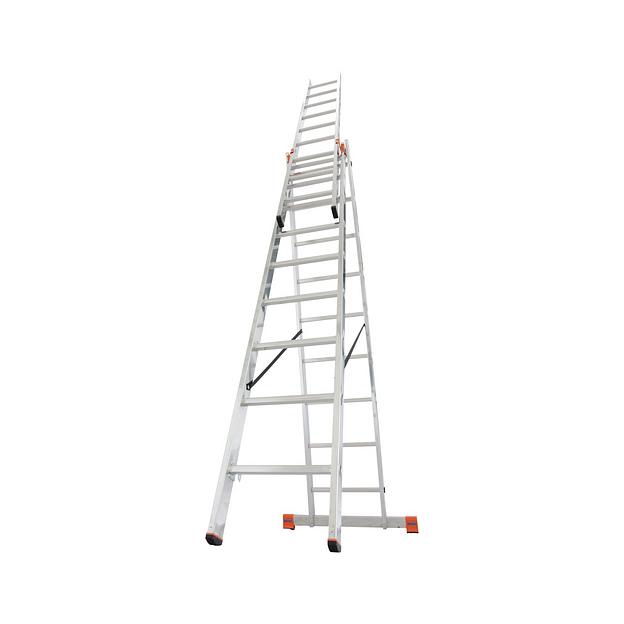 Универсальная лестница Tribilo из трёх частей, 3×10 перекладин фото 2