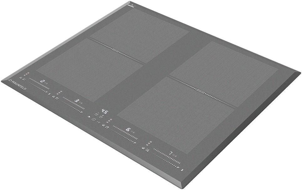 Индукционная варочная поверхность Maunfeld CVI594SF2LGR серый фото 3