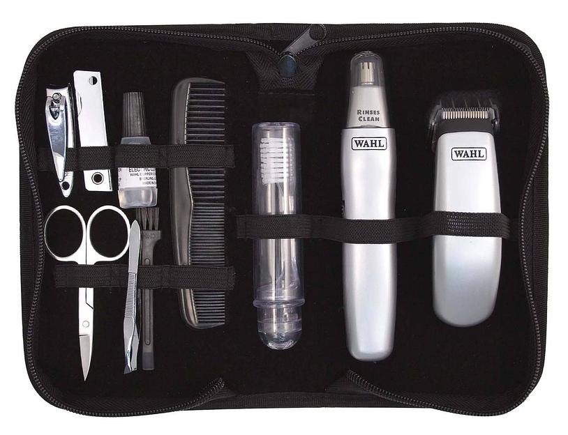 Триммер для усов и бороды Wahl Travel Kit Trimmer серый фото 1