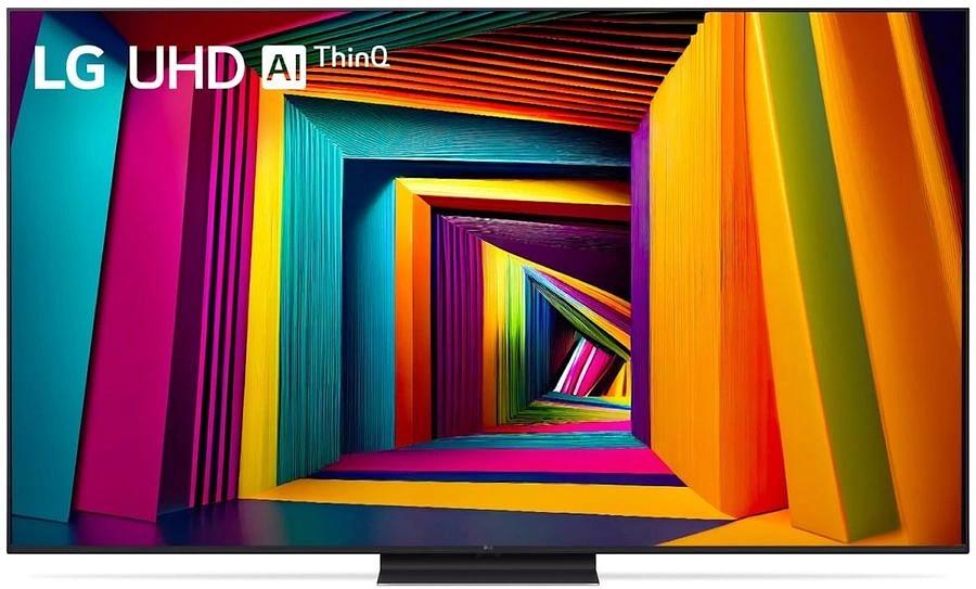 Телевизор LED LG 75" 75UT91006LA.ARUG черный 4K Ultra HD 60Hz DVB-T DVB-T2 DVB-C DVB-S DVB-S2 USB WiFi Smart TV фото 1