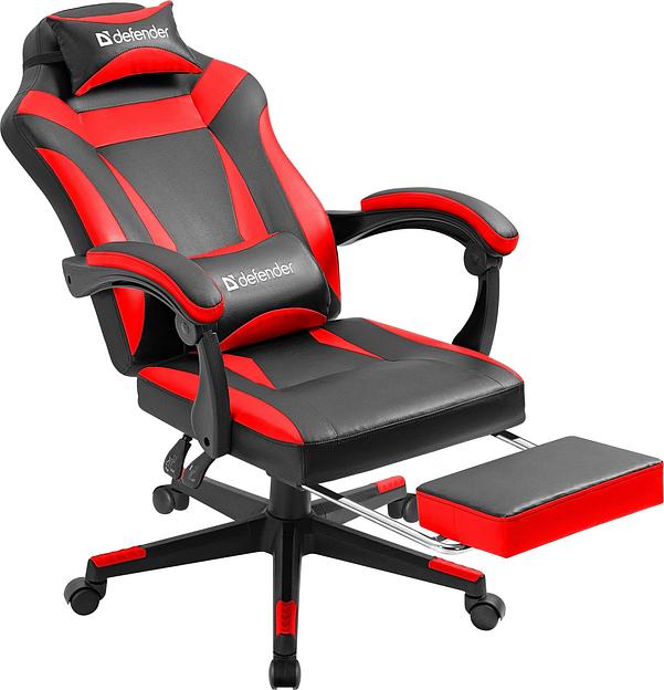 Игровое кресло CRUISER BLACK/RED PU 64344 DEFENDER фото 4