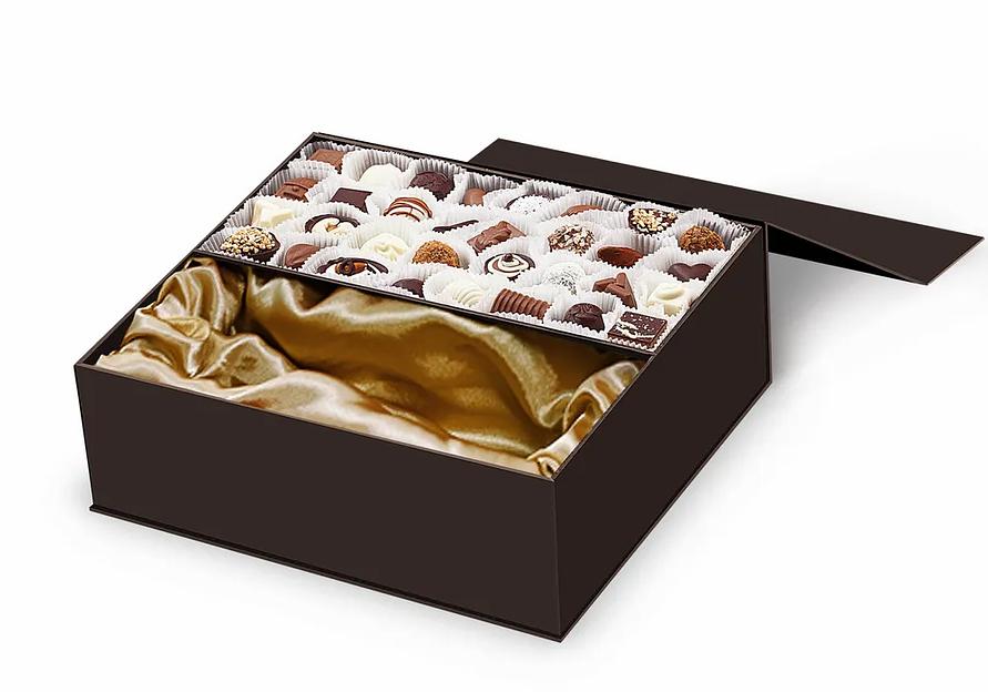 Коробка шоколадных конфет ручной работы Fradе́ «Тройное удовольствие» фото 3