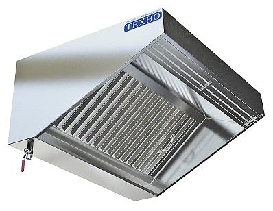 Зонт вентиляционный пристенный приточно-вытяжной МВО-0,7МС-1,2П (700x1200x400 мм) фото 1