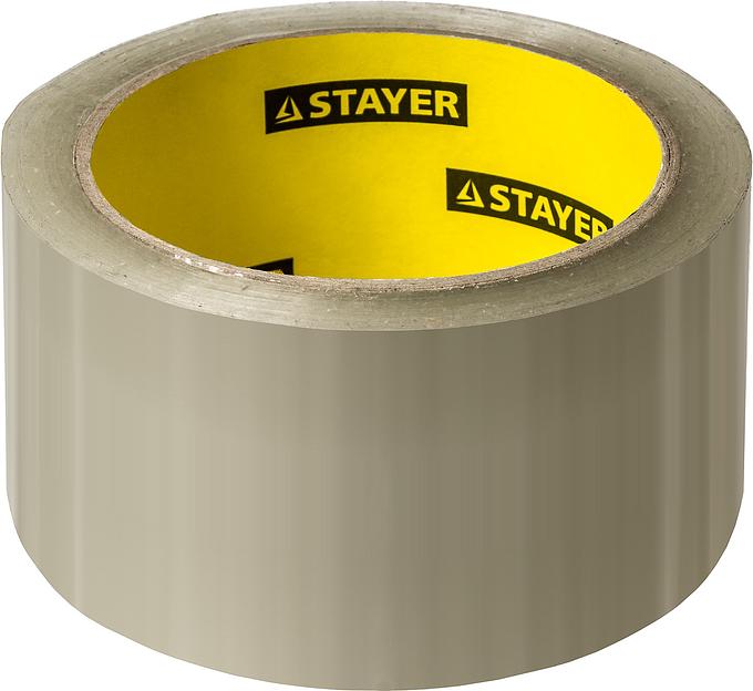 STAYER Max Tape, 48 мм, 60 м, 45 мкм, прозрачная, клейкая лента (1204-50) фото 1