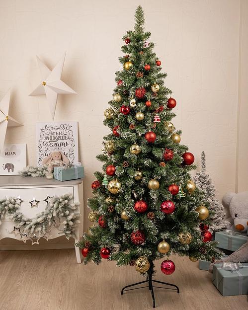 Ель с инеем и шишками B2 «Повесть» опт фото 6