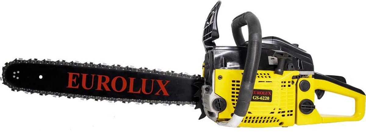 Бензопила Eurolux GS-6220 3100Вт 4.2л.с. дл.шины:20" (50cm) (70/6/27) фото 1