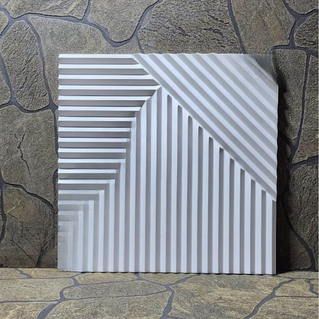 Панель гипсовая 3D премиум «Консул» 500×500 мм фото 1