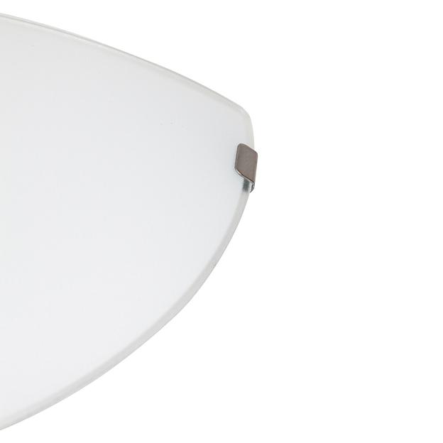 Светильник НББ-21-60 М19 Мелани 300/2 матовый белый /клипсы штамп металлик/эко индивидуальная упаковка фото 4