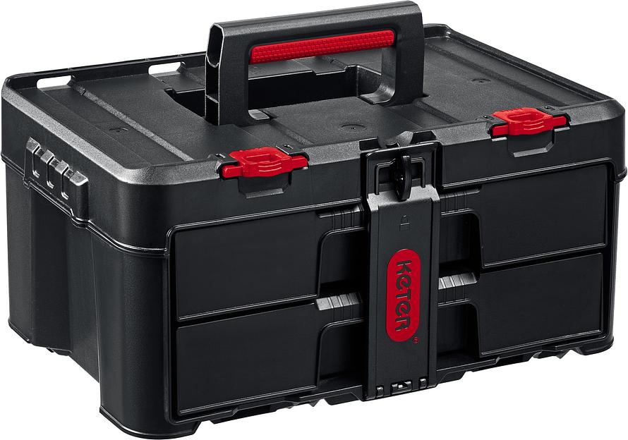 KETER STACKNROLL, 481 х 332 х 233 мм, (19″), пластиковый ящик с выдвижными полками (38407) фото 1