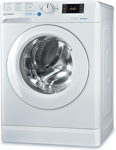 Стиральная машина Indesit BWE 81282 L класс: A загр.фронтальная макс.:8кг белый фото 1
