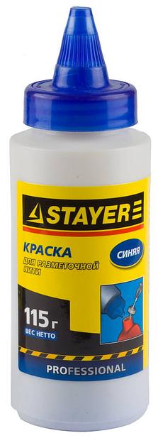 STAYER 115 г, синяя, краска для разметочной нити (2-06401-1) фото 1