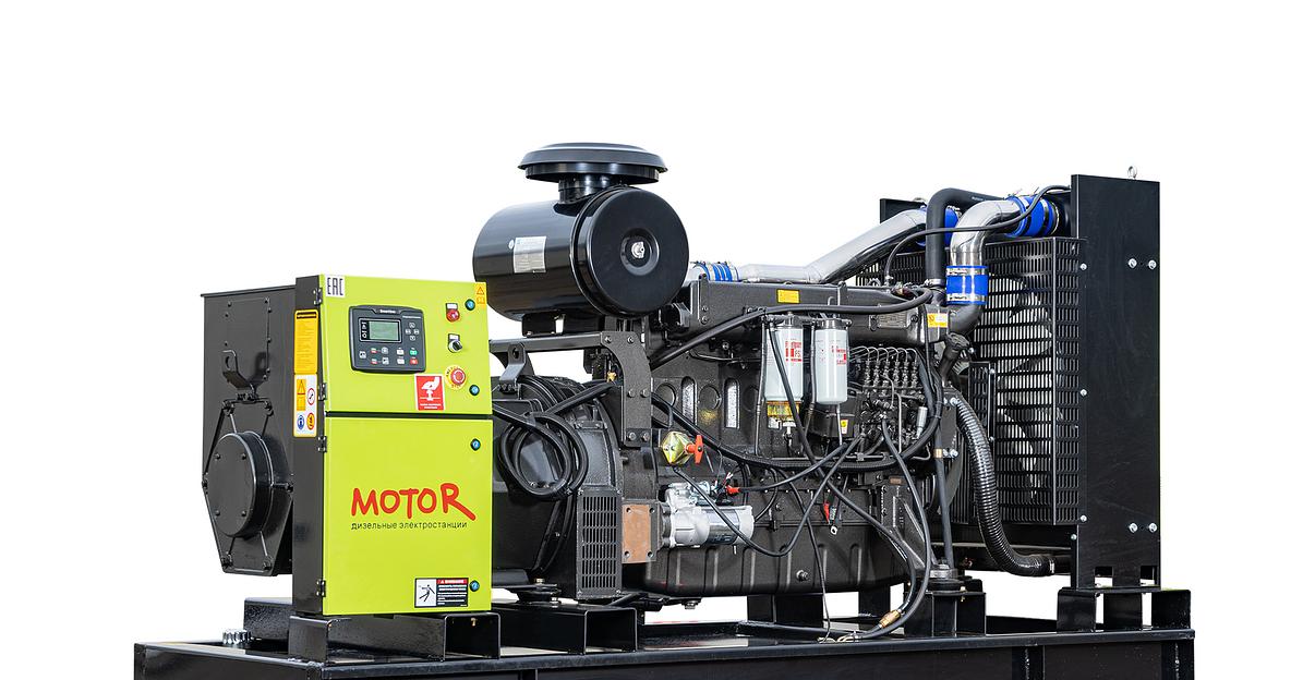 Дизельный генератор Motor АД200-Т400 открытого типа ОПТ фото 1