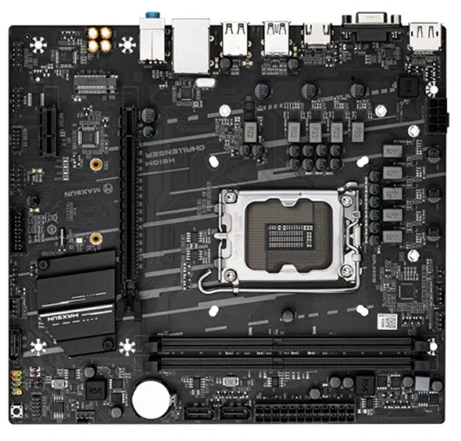 Материнская плата MaxSun Challenger H610M фото 1