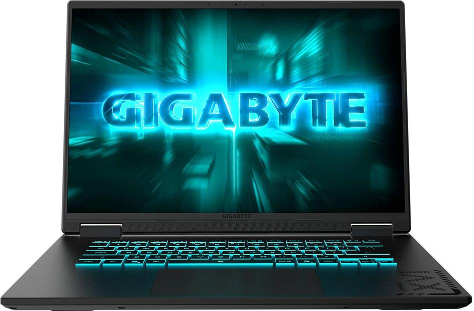 Ноутбук Gigabyte GAMING A16 Core i5 13420H 32Gb SSD512Gb NVIDIA GeForce RTX4050 6Gb 16" IPS FHD+ (1920x1200) FreeDOS grey WiFi BT Cam (CMHH2KZ893SD/32) фото 1