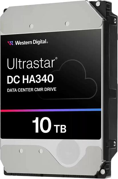 Жесткий диск WD SATA-III 10TB 0B47062 WUS721210BLE6L4 Ultrastar DC HA340 512E (7200rpm) 512Mb 3.5" фото 2