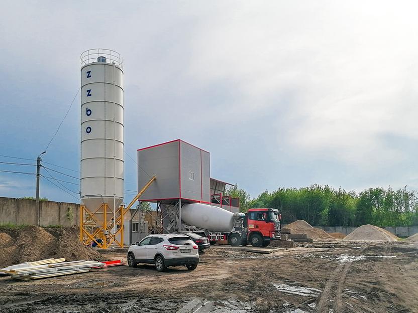 Бетонный завод ФЛАГМАН-60 фото 1