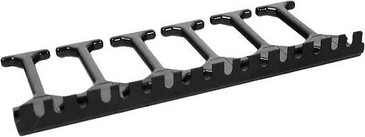 Кабельный органайзер Вертикальный ЦМО ВКО-П-9005 односторонний пальцы 6U шир.:1" глуб.:108.2мм фото 1