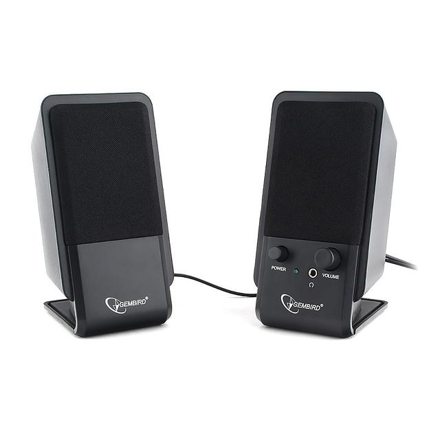 Gembird SPK-510, черный, 6 Вт, рег. громкости, разъём для наушников,USB-питание фото 1