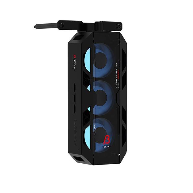 Вентилятор для процессора ALSEYE AS.03.08.0002 ( C-RAM-Beta-B, 25-644-250228M5) Product size: 156.75 * 82 * 35mm Material: 0.8mm SPCC thick sheet metal Number of fans: 3 Size: 40 * 40 * 20mm Box: Black Leaf: Milk white Luminous effect: internally emittin фото 3