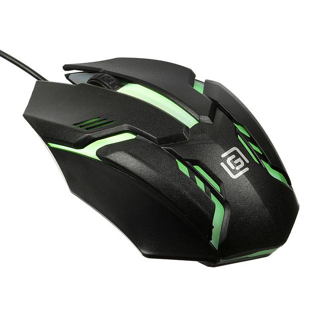 Мышь Оклик 396M INSOMNIA черный оптическая (1000dpi) USB (3but) фото 3