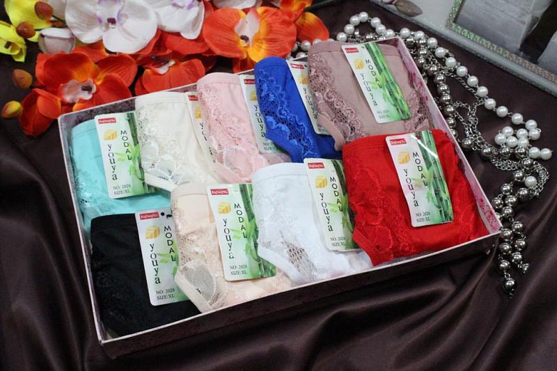 Стринги женские р-р 42-46 Арт. 2028 бамбук (к.9765) фото 2