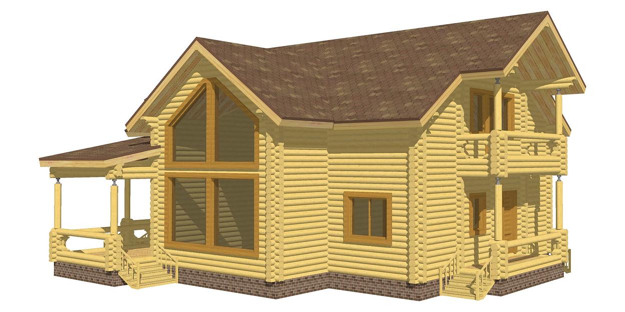 Проект дома ДД-254-6 15,3x14,5 фото 5