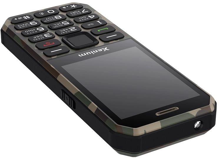 Мобильный телефон XENIUM X300 зеленый моноблок 1.77" 128x160 Nucleus 0.3Mpix GSM900/1800 MP3 фото 4